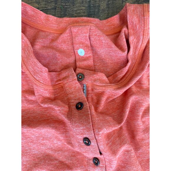 LULULEMON Women’s Long Sleeve Flare Athletic Top in Orange Heather (S/4) - Picture 7 of 12